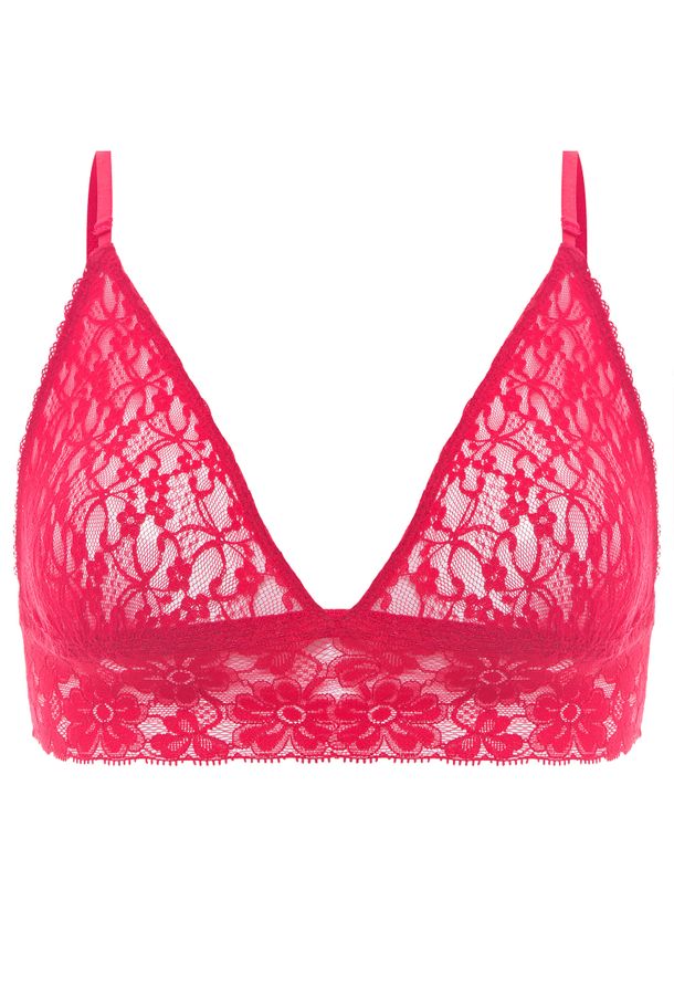 Sutiã Triângulo Renda Sweet Lace Vermelho Divino