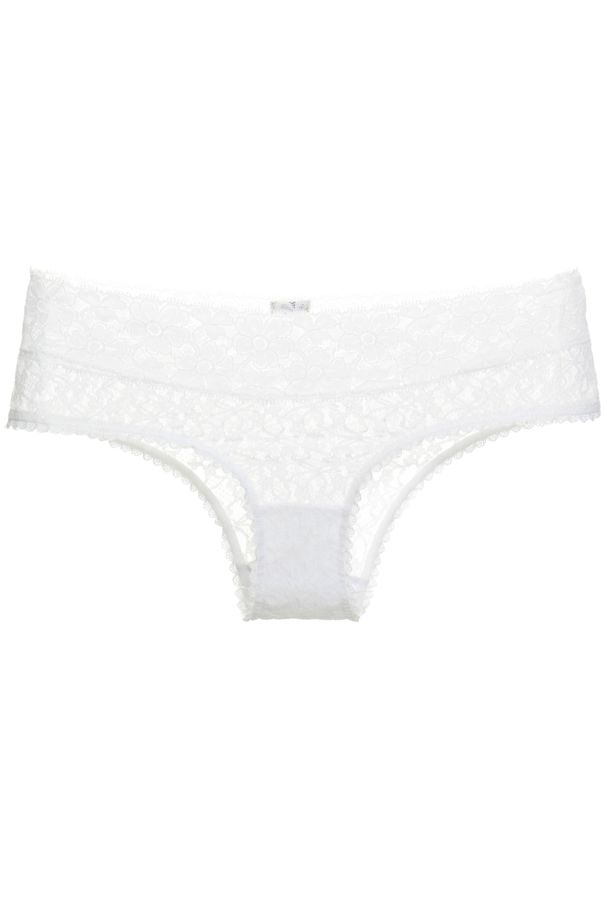 Calcinha Caleçon Renda Sweet Lace Branco