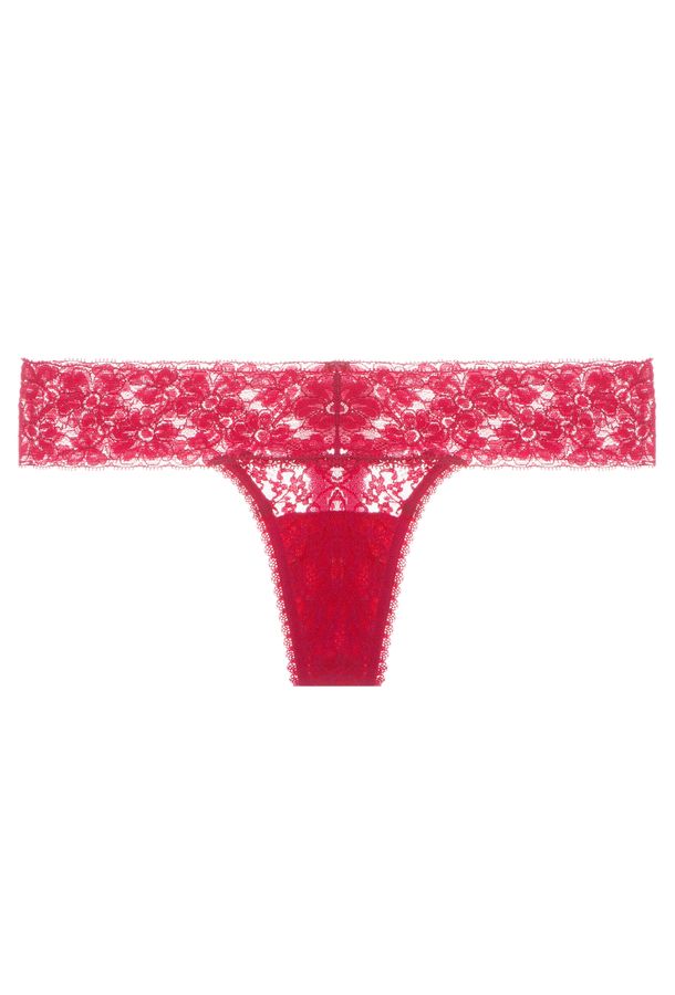 Calcinha Fio Renda Sweet Lace Vermelho Divino