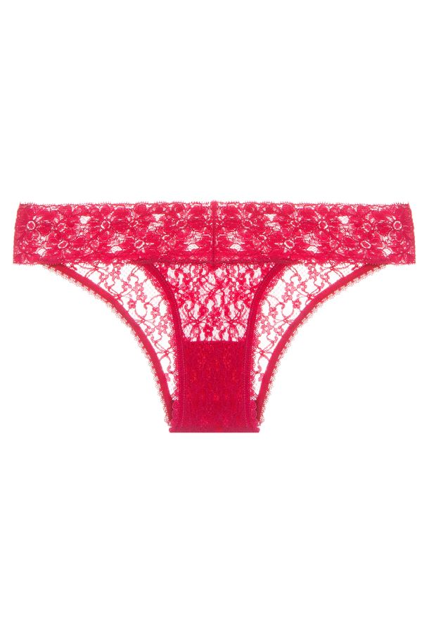 Calcinha Biquíni Renda Sweet Lace Vermelho Divino