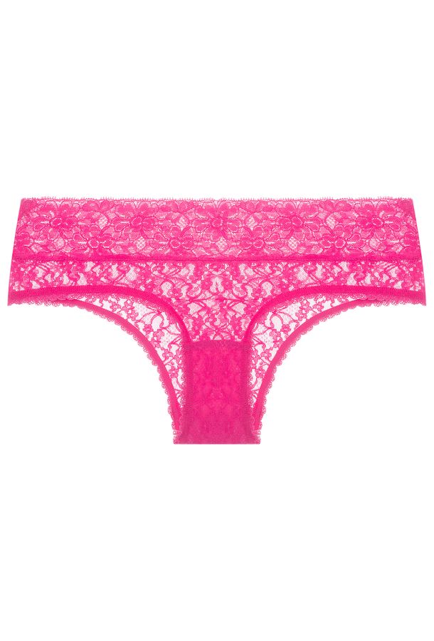 Calcinha Caleçon Renda Sweet Lace Pink