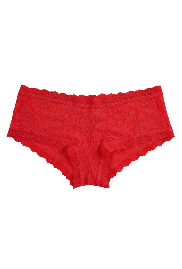 Calcinha Caleçon Renda Signature Lace Hp Red