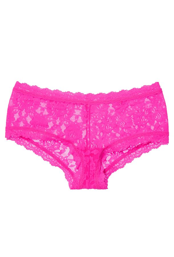 Calcinha Caleçon Renda Signature Lace Hp Passionate Pink