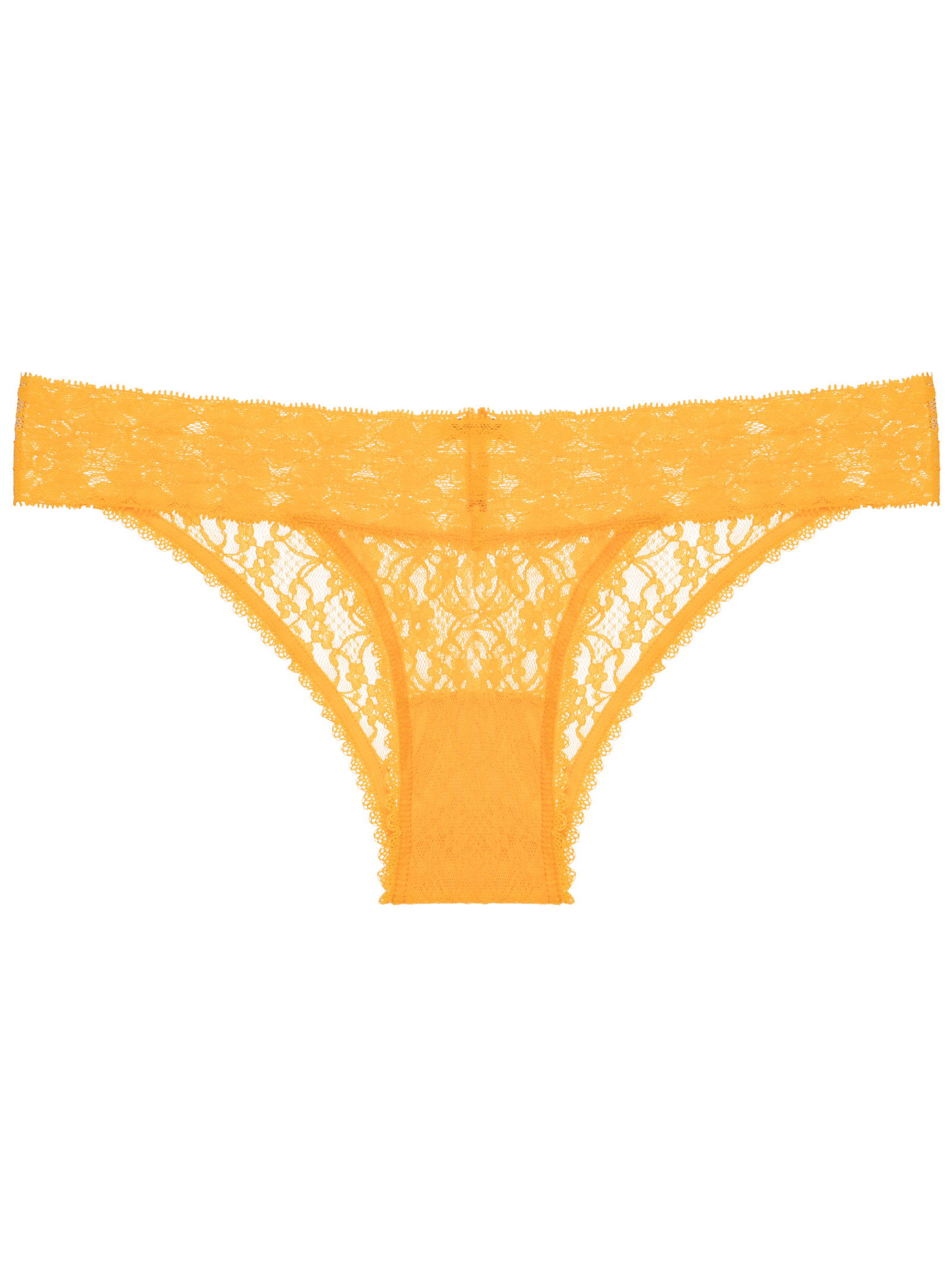 Calcinha Biquíni Renda Sweet Lace Amarelo Radiante