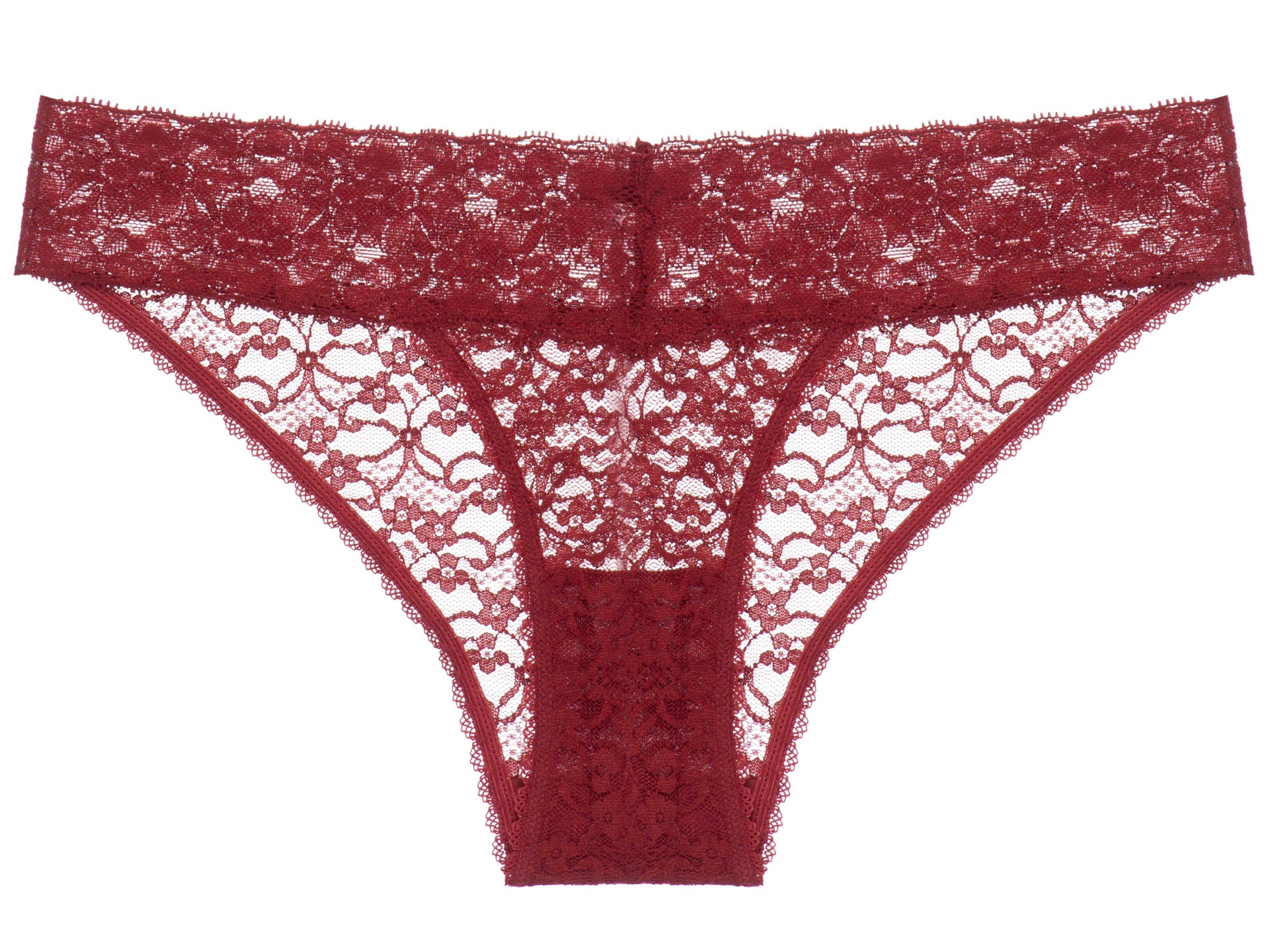 Calcinha Biquíni Renda Sweet Lace Vinho