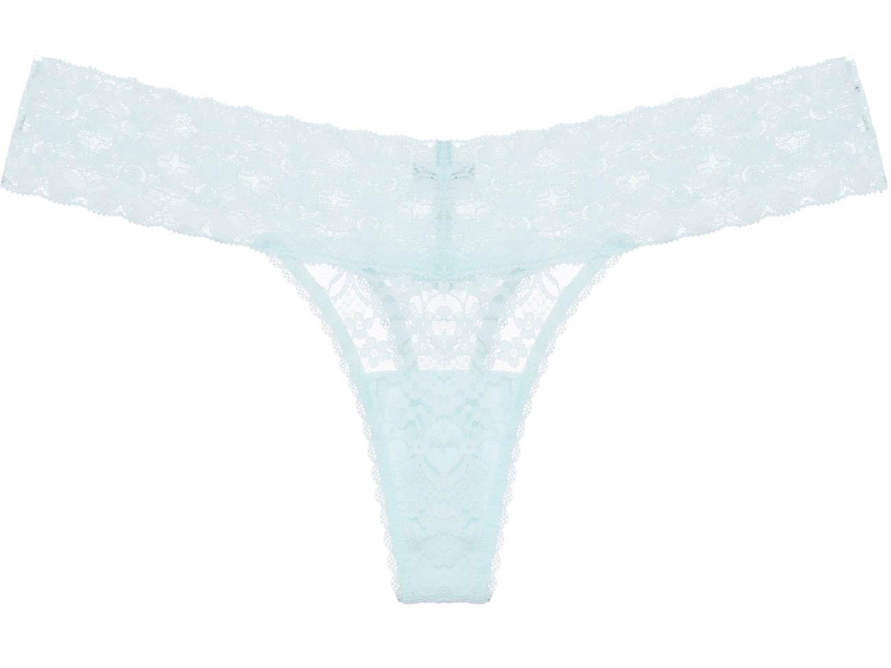 Calcinha Fio Renda Sweet Lace Azul Nuvem