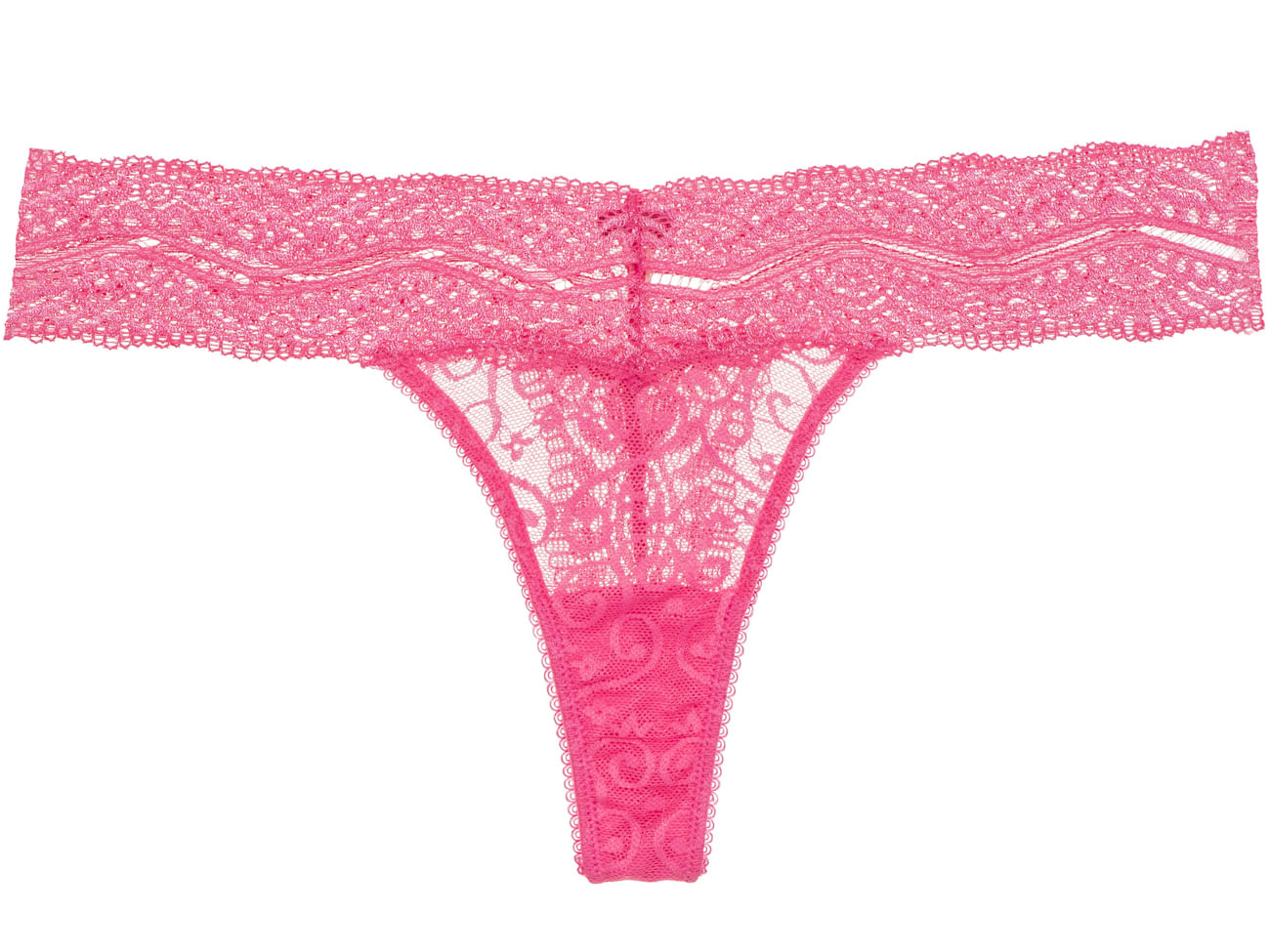 Calcinha Fio Renda Love Lace Rosa Medio