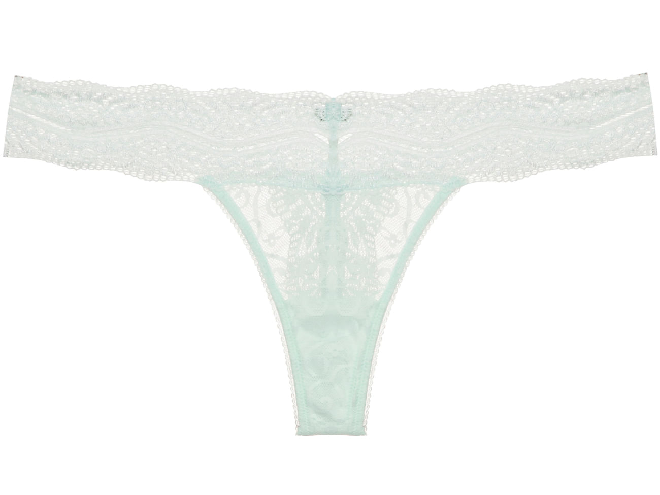 Calcinha Fio Renda Love Lace Azul Nuvem