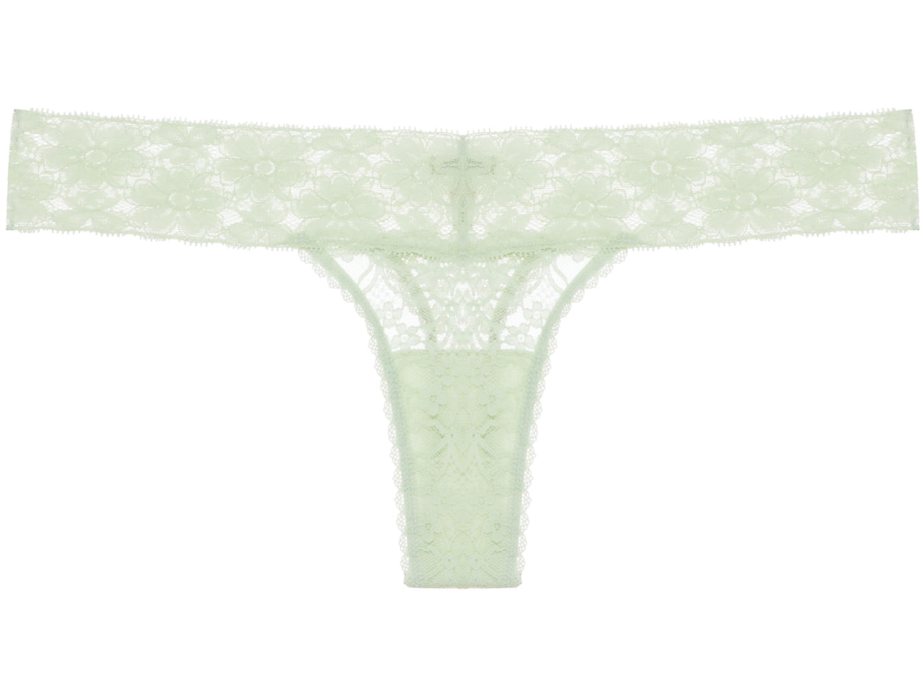 Calcinha Fio Renda Sweet Lace Verde Claro