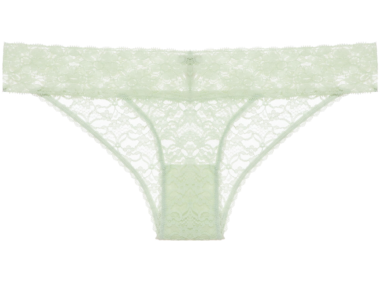 Calcinha Biquíni Renda Sweet Lace Verde Claro