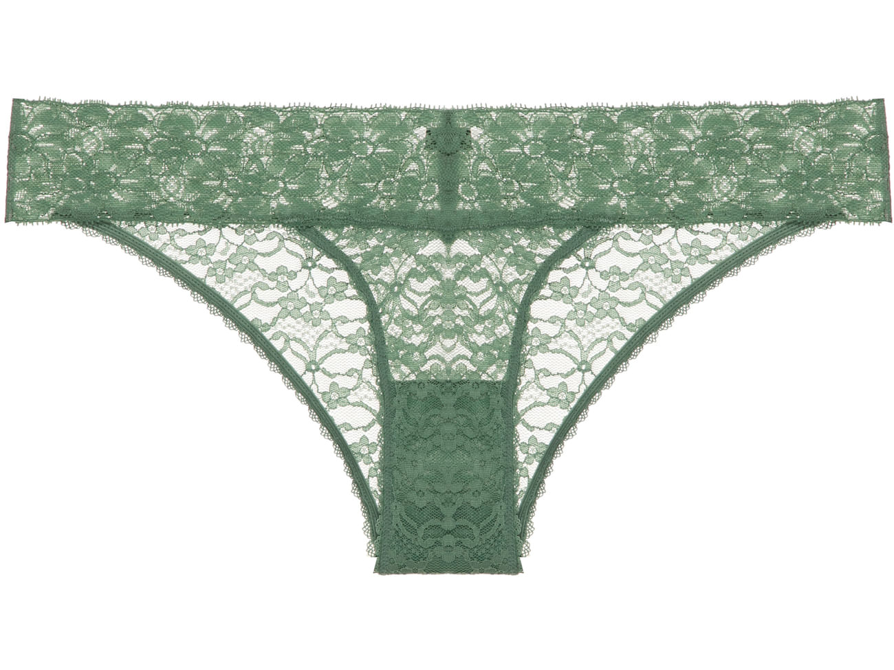 Calcinha Biquíni Renda Sweet Lace Verde