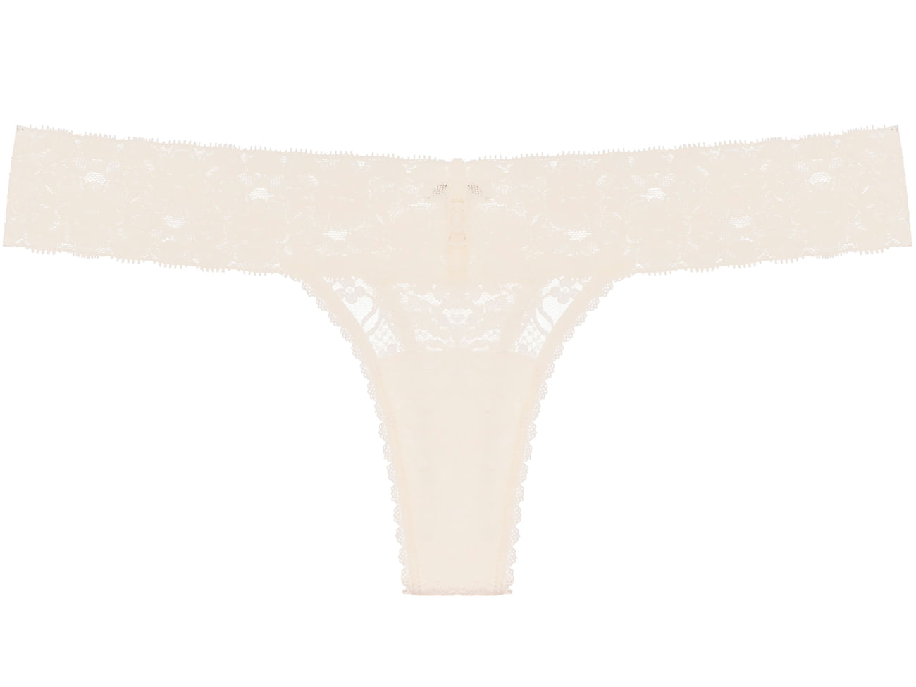 Calcinha Fio Renda Sweet Lace Off White