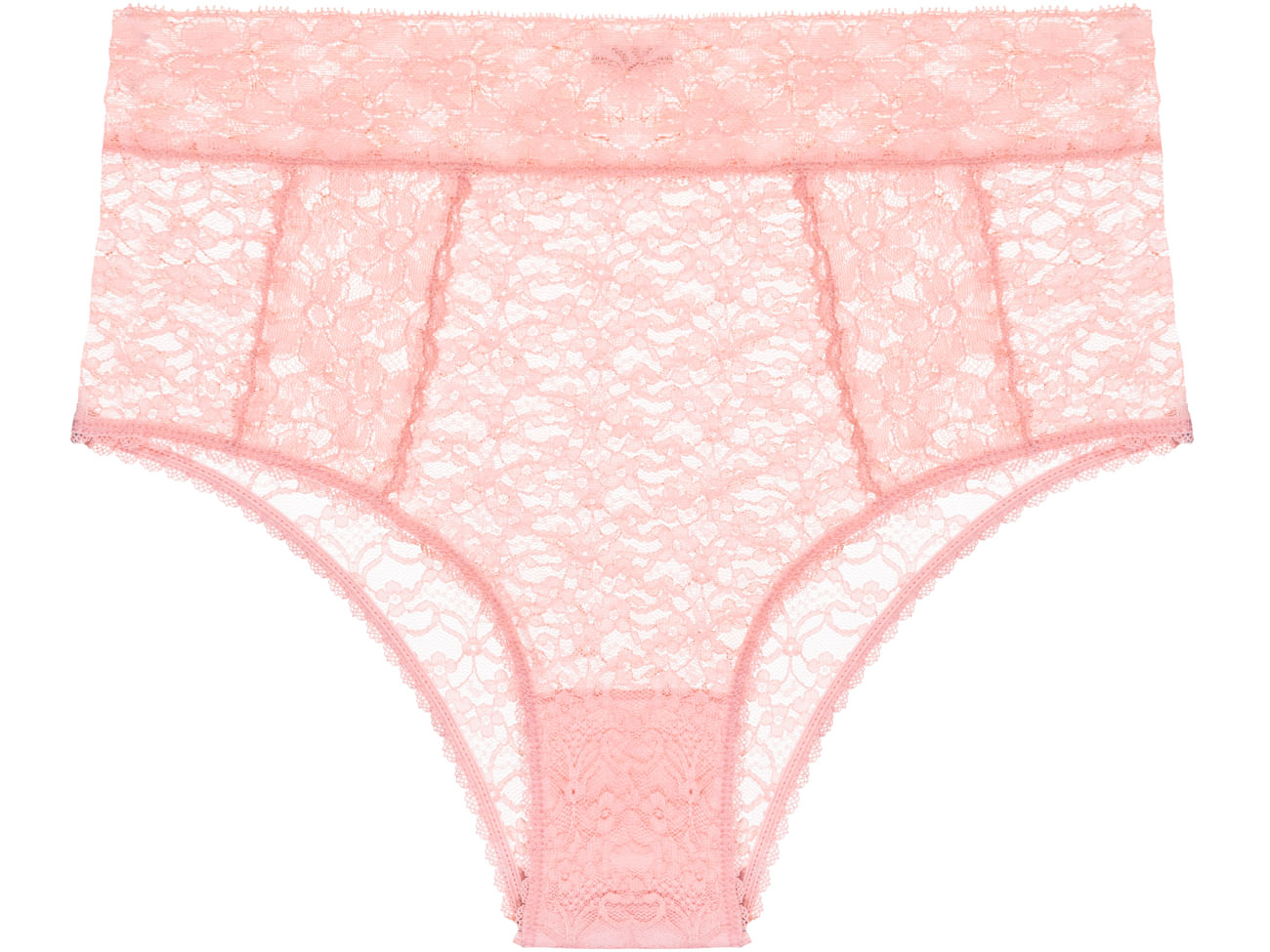 Calcinha Alta Renda Sweet Lace Rosa
