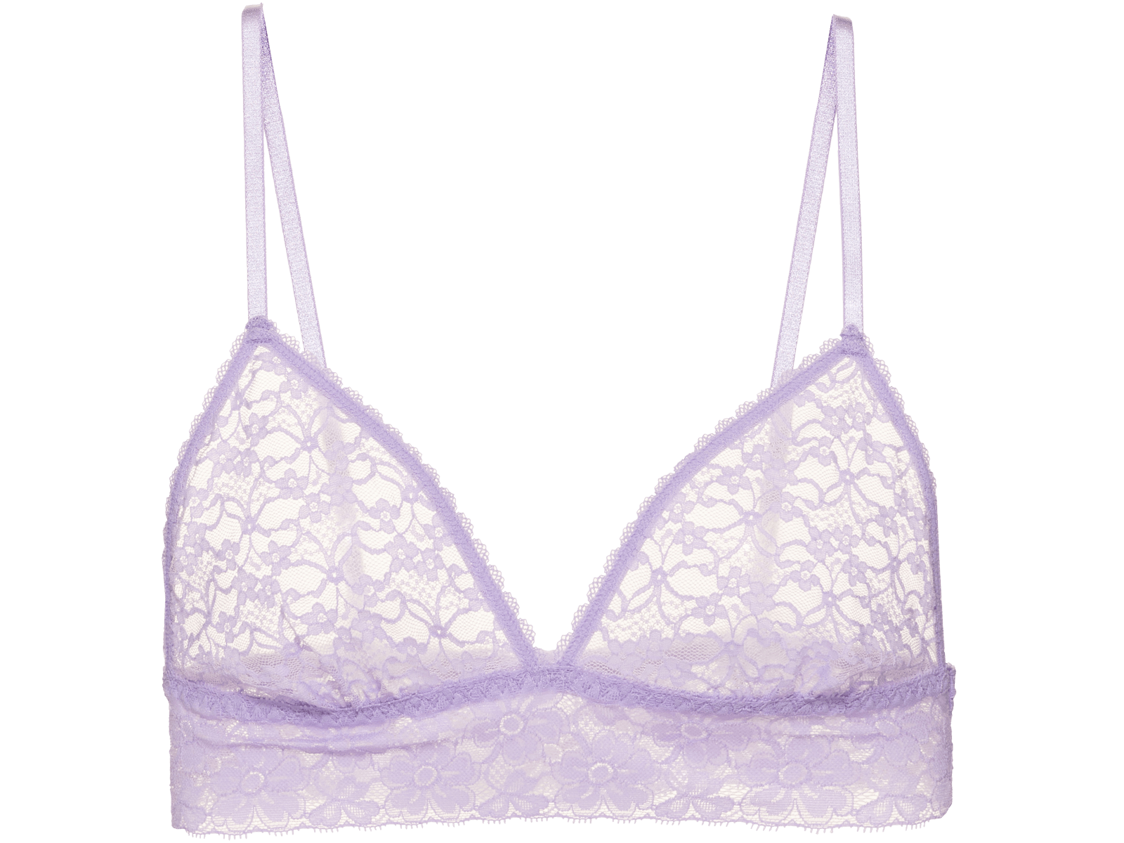 Sutiã Triângulo Renda Sweet Lace Lavanda