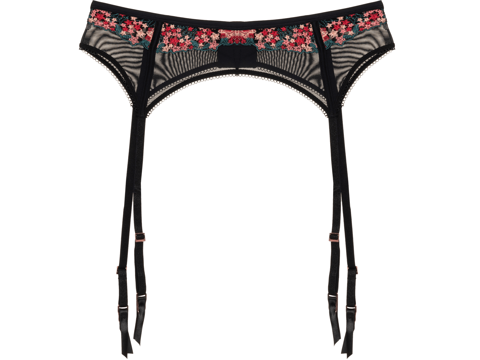 Cinta Liga Renda Lirio Multicolor
