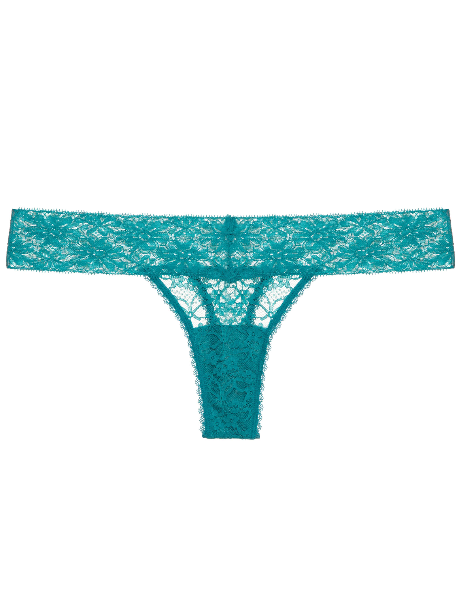 Calcinha Fio Renda Sweet Lace Verde Aqua