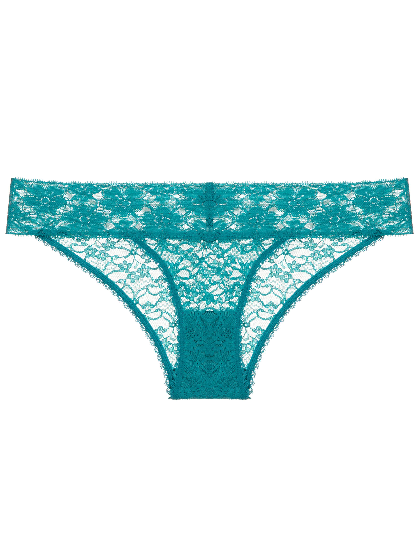 Calcinha Biquíni Renda Sweet Lace Verde Aqua
