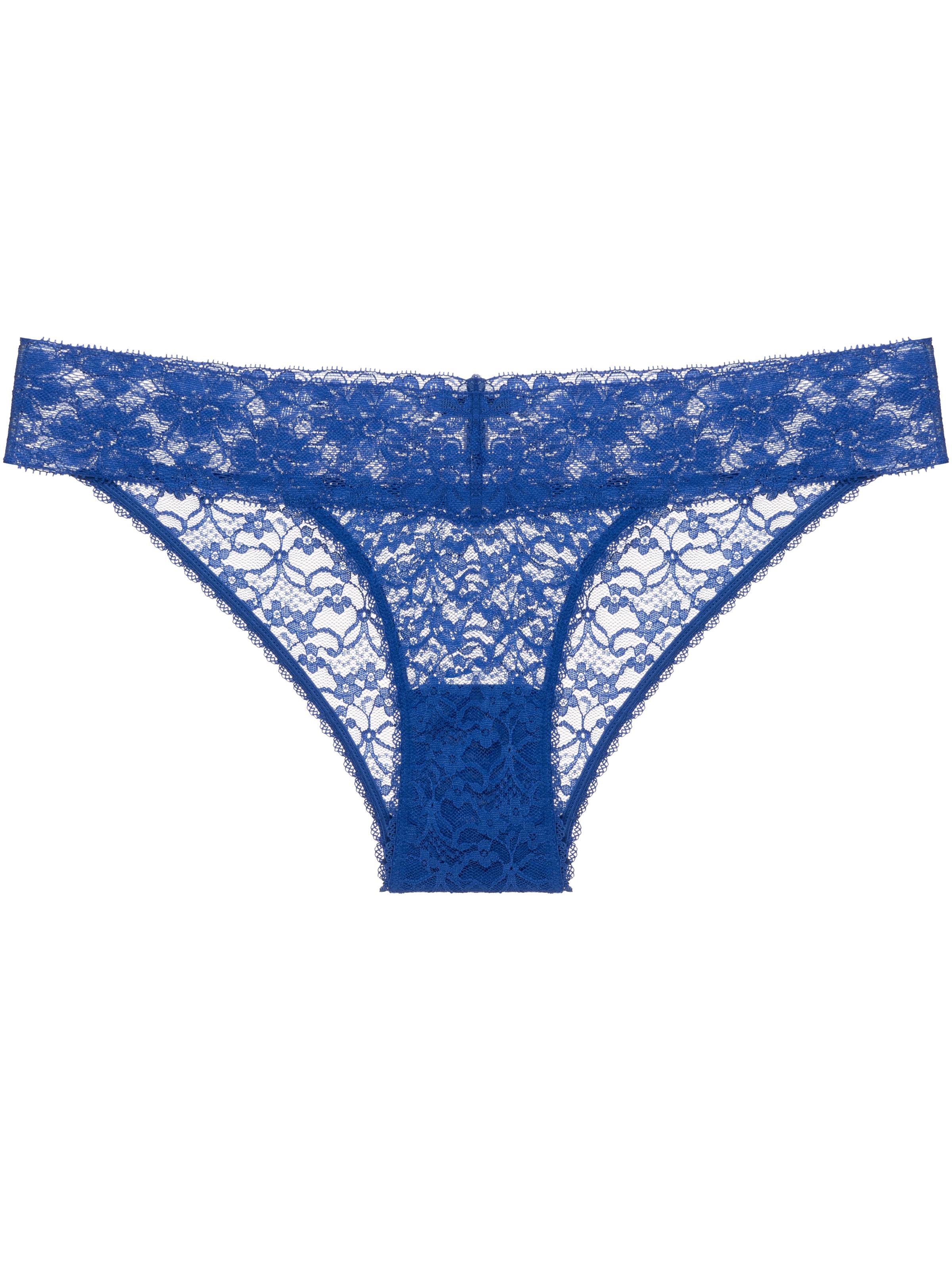 Calcinha Biquíni Renda Sweet Lace Azul Medio