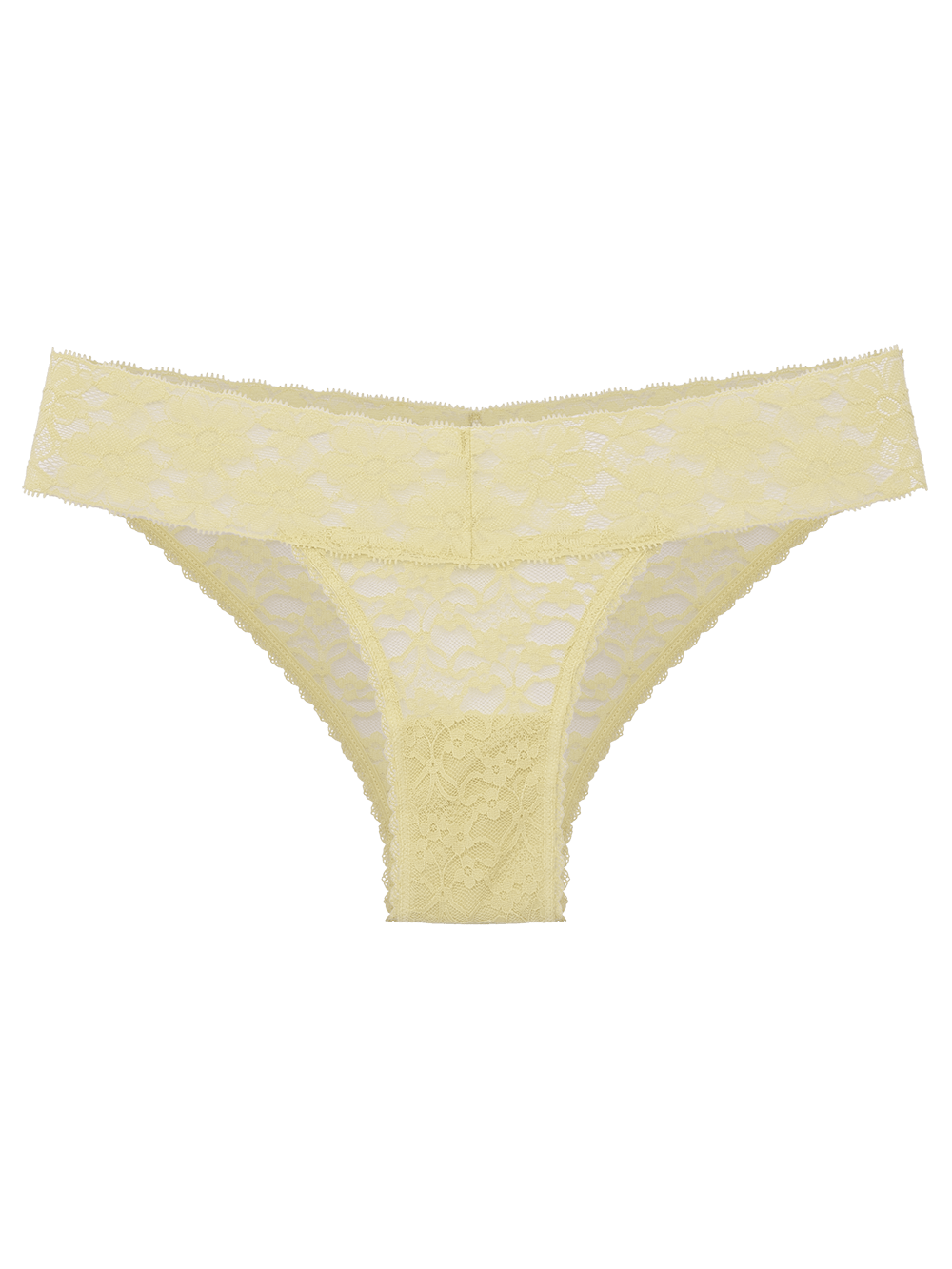 Calcinha Biquíni Renda Sweet Lace Amarelo