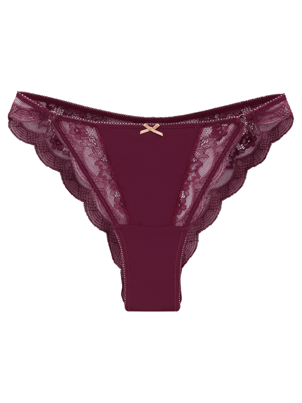Calcinha Tanga Renda Celine Uva