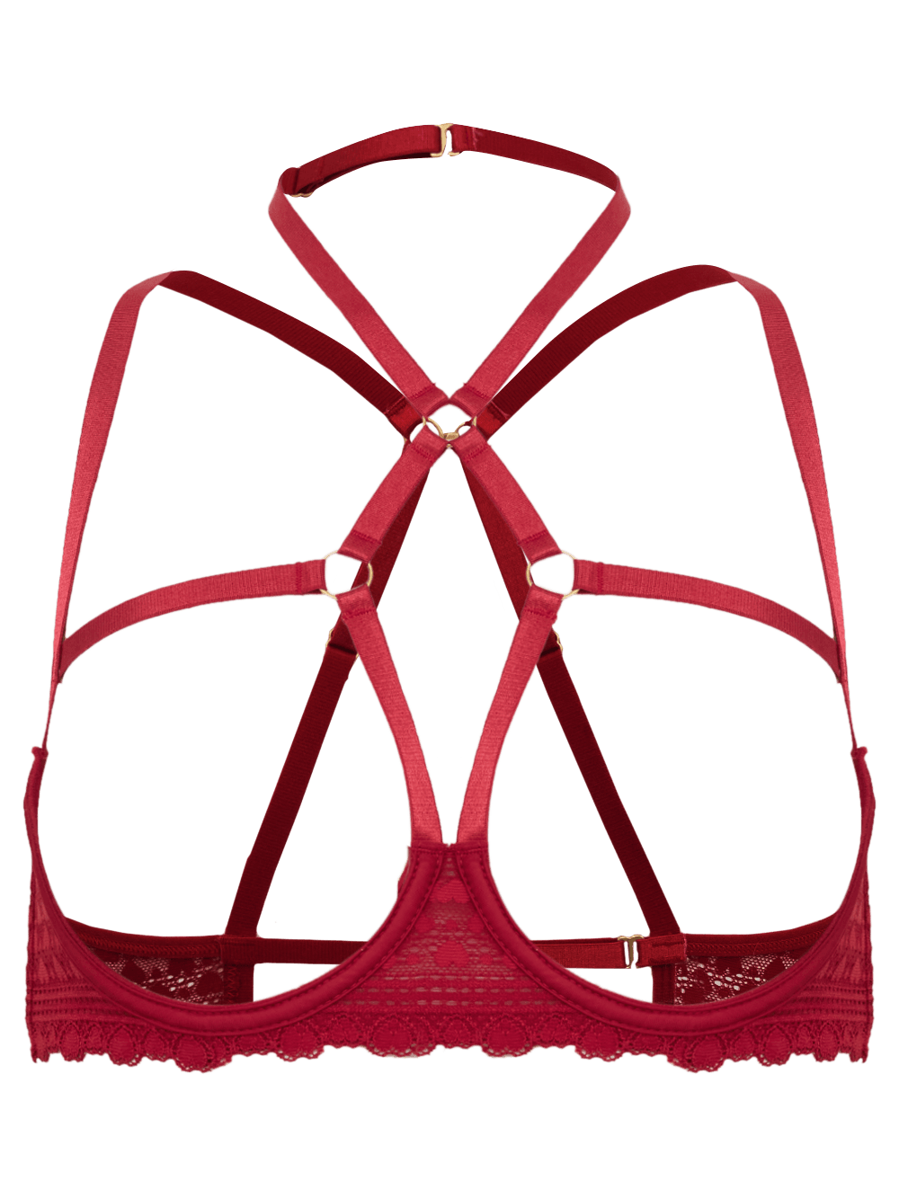 Sutiã Underwire Especial Renda Love Love Vermelho Rio Red