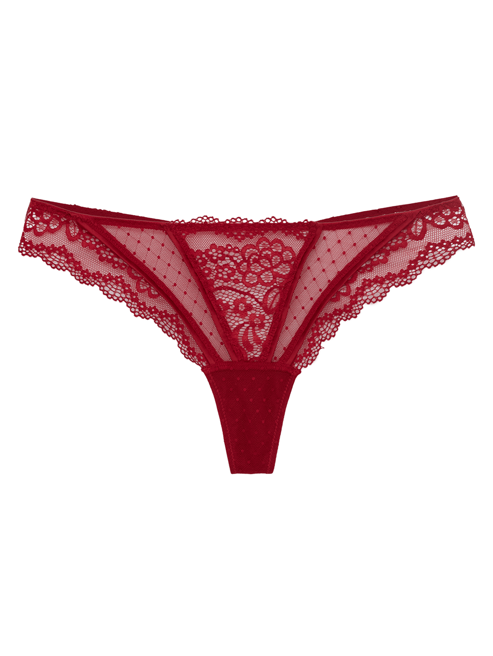 Calcinha Fio Renda At Night Ii Vermelho Rio Red