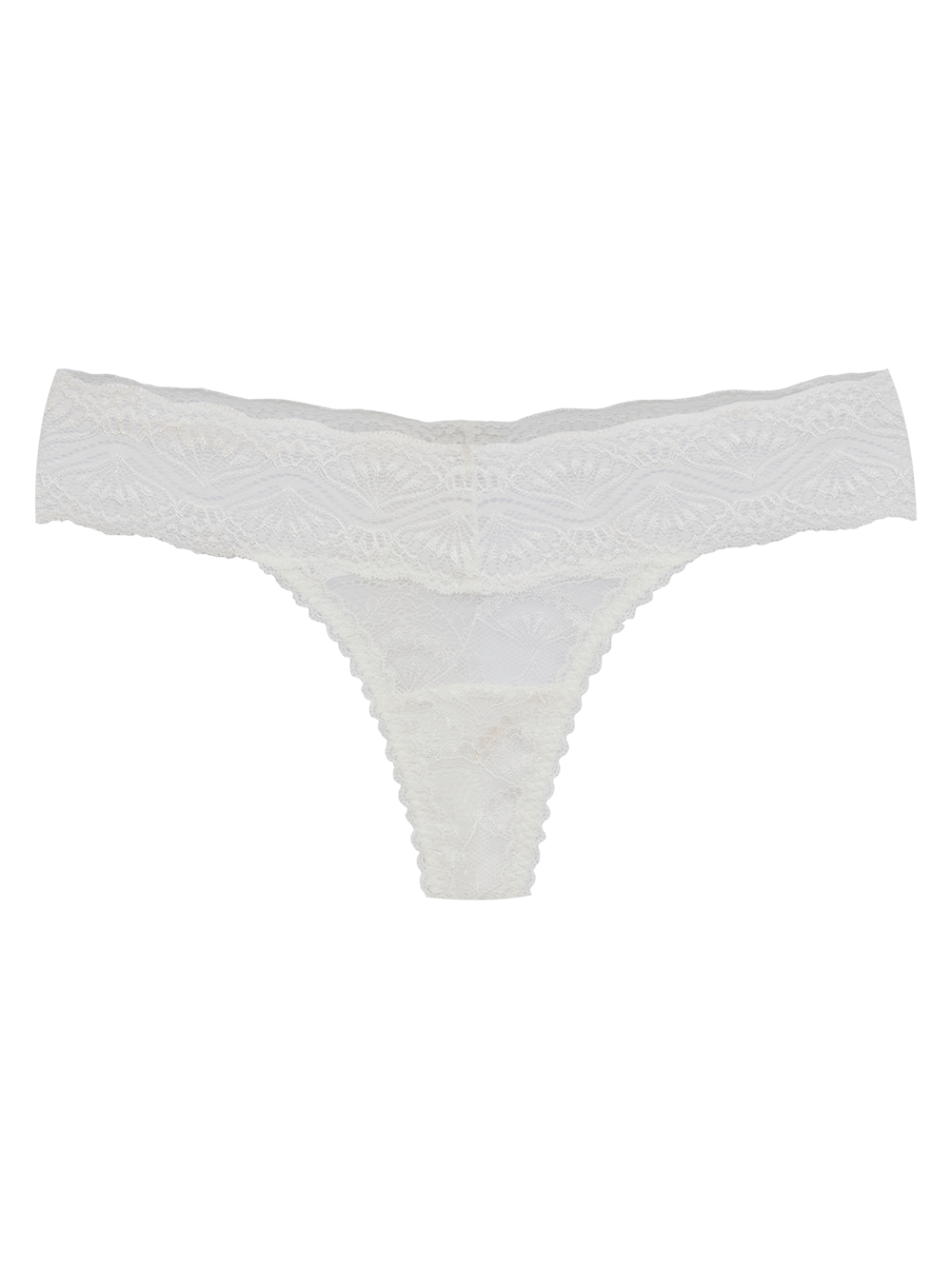 Calcinha Fio Renda Shiny Love Branco