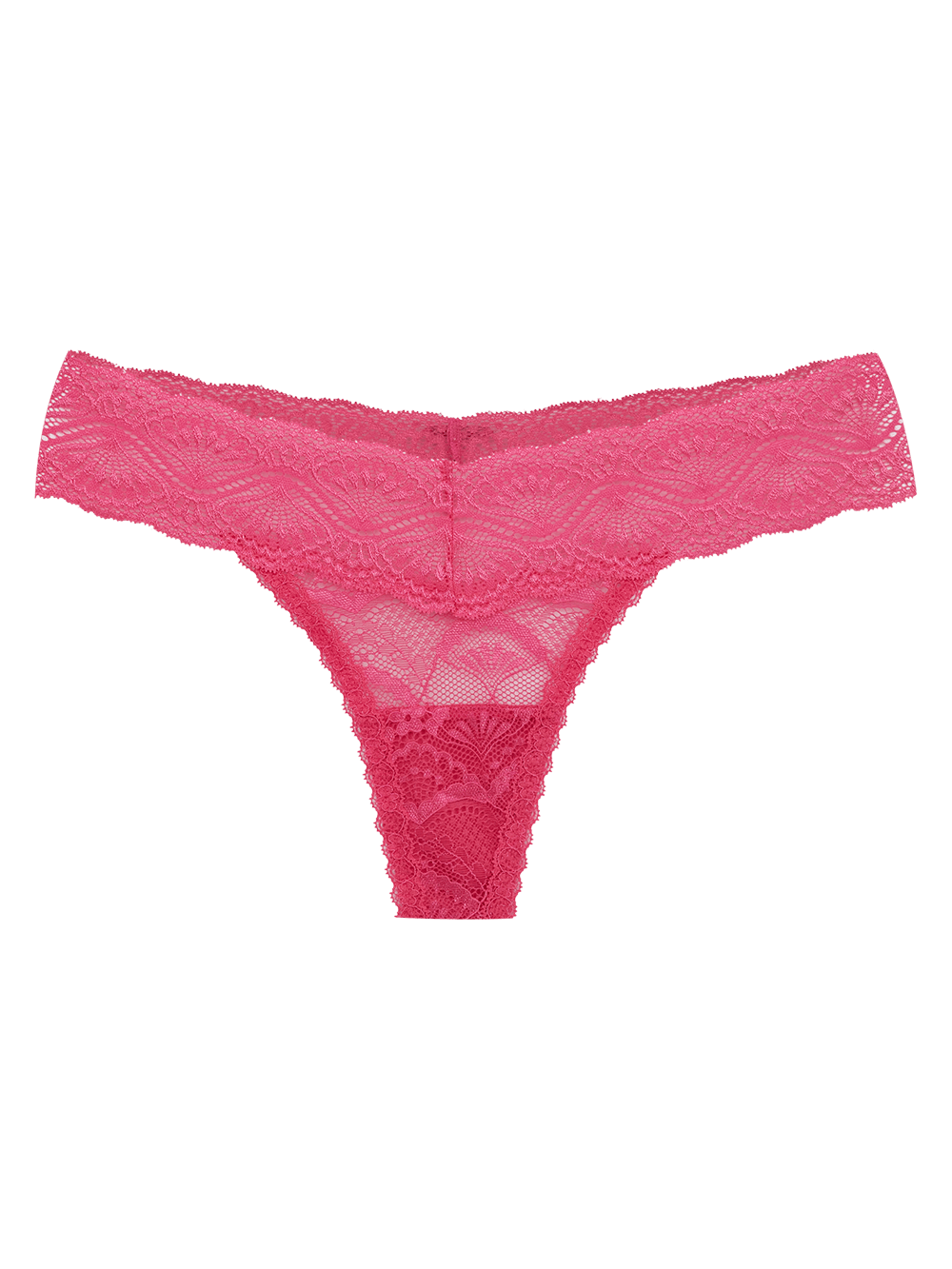 Calcinha Fio Renda Shiny Love Rosa Vibrante