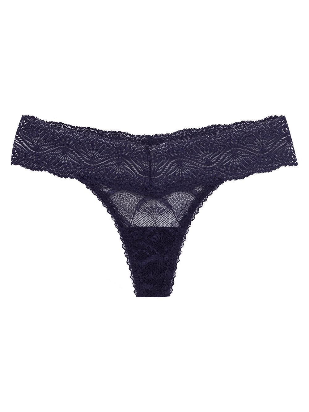 Calcinha Fio Renda Shiny Love Azul