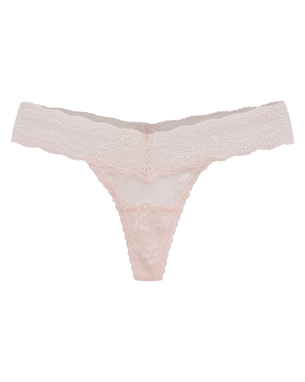 Calcinha Fio Renda Shiny Love Rosa Potpourri
