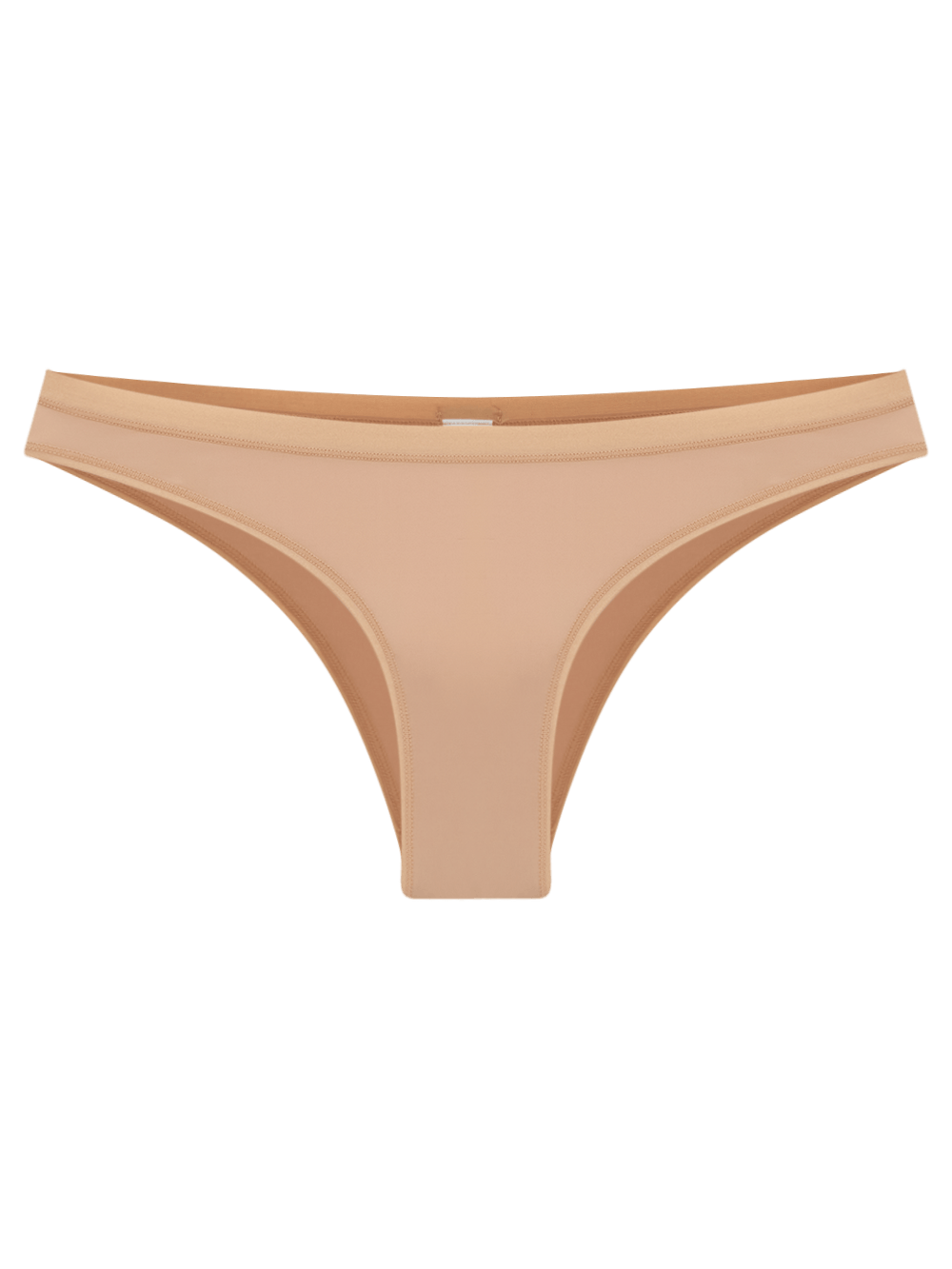 Calcinha Tanga Essentials Microfibra Macadamia