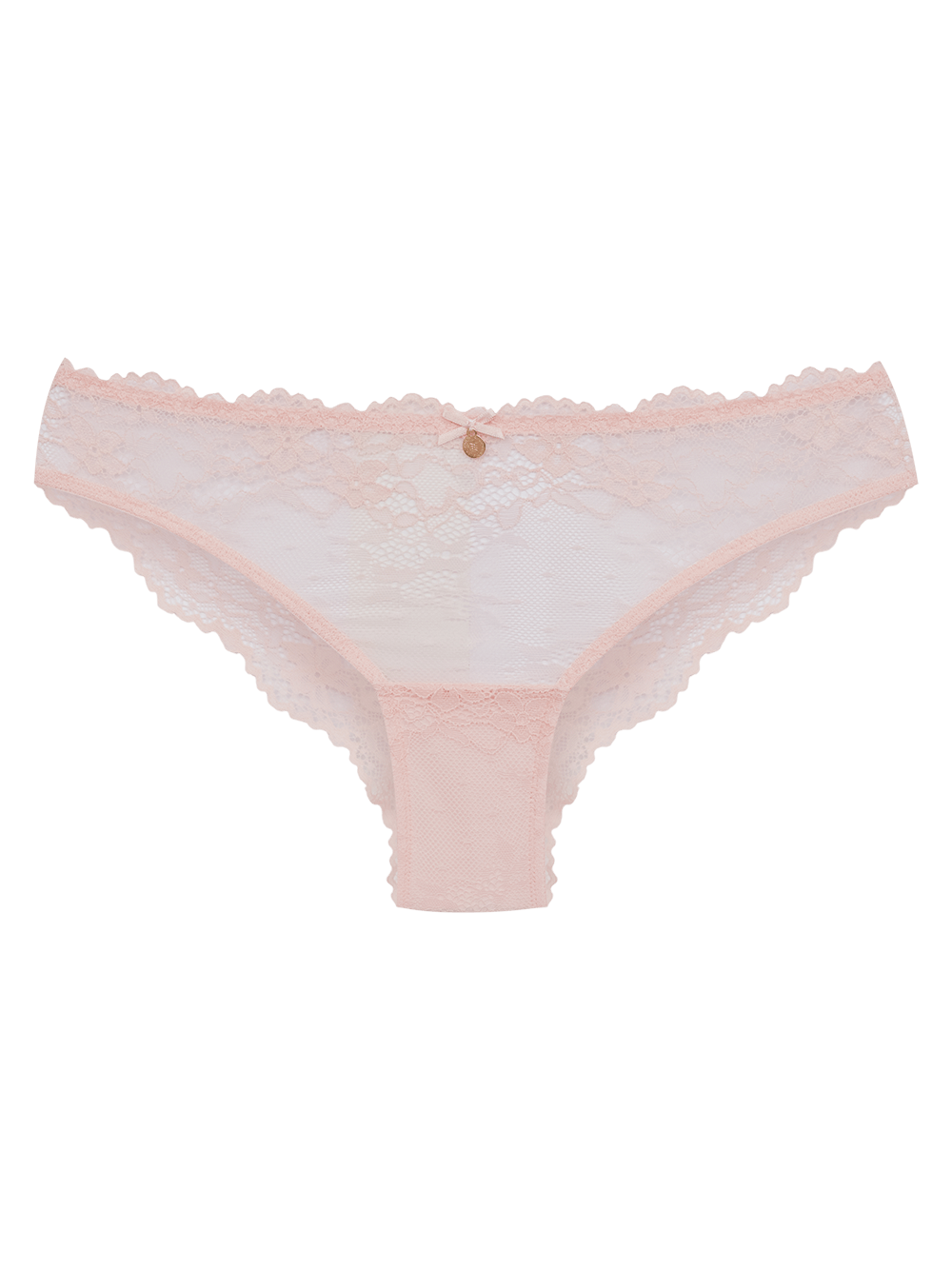 Calcinha Biquíni Renda Première Rosa Potpourri