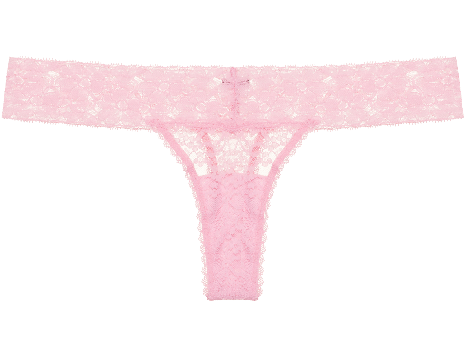 Calcinha Fio Renda Sweet Lace Rosa Chiclete