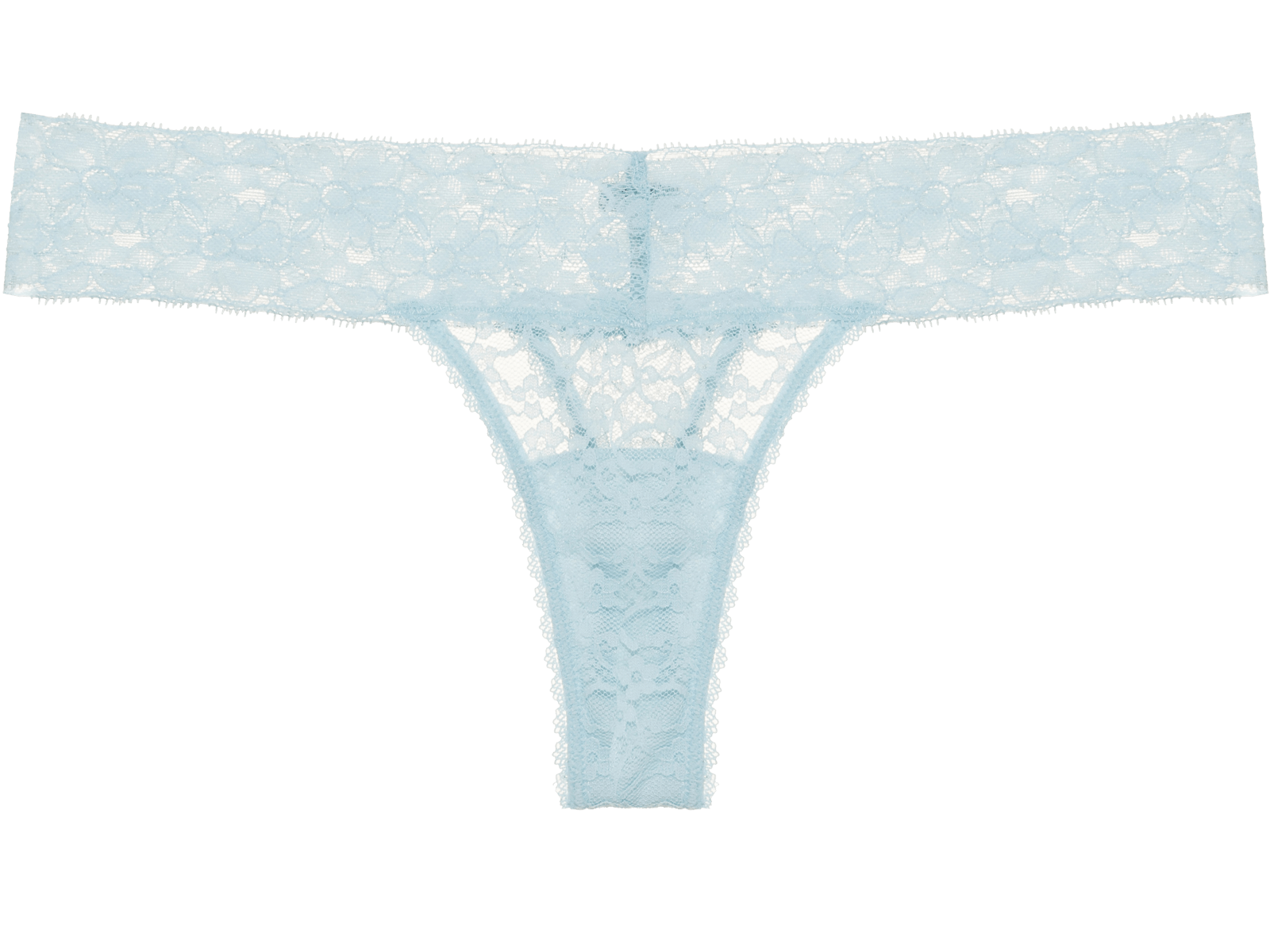 Calcinha Fio Renda Sweet Lace Azul Bb