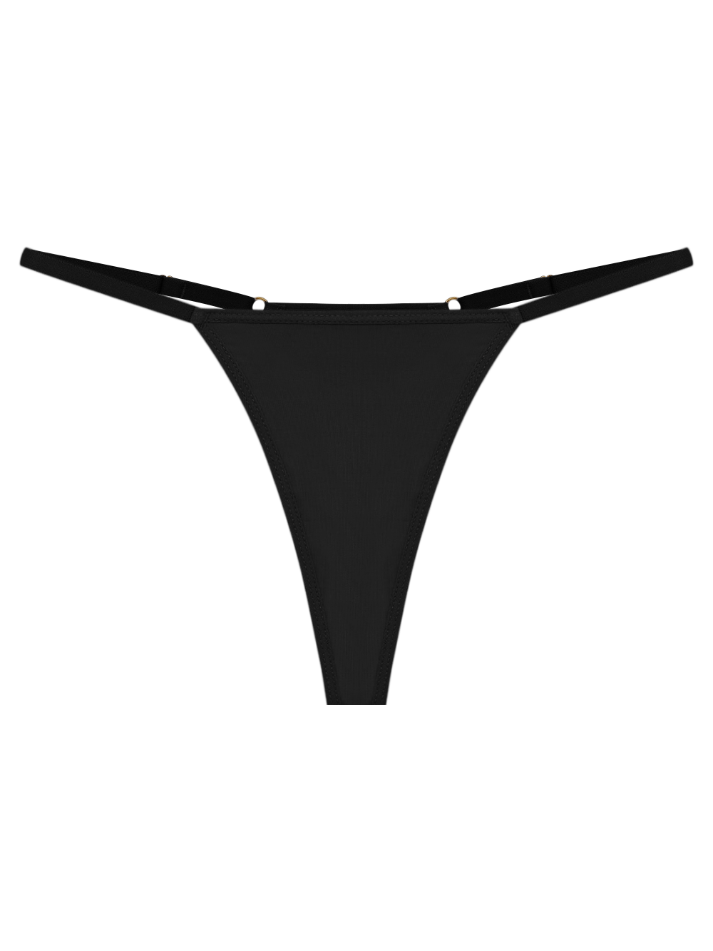 Calcinha String Fio Essentials Microfibra Preto