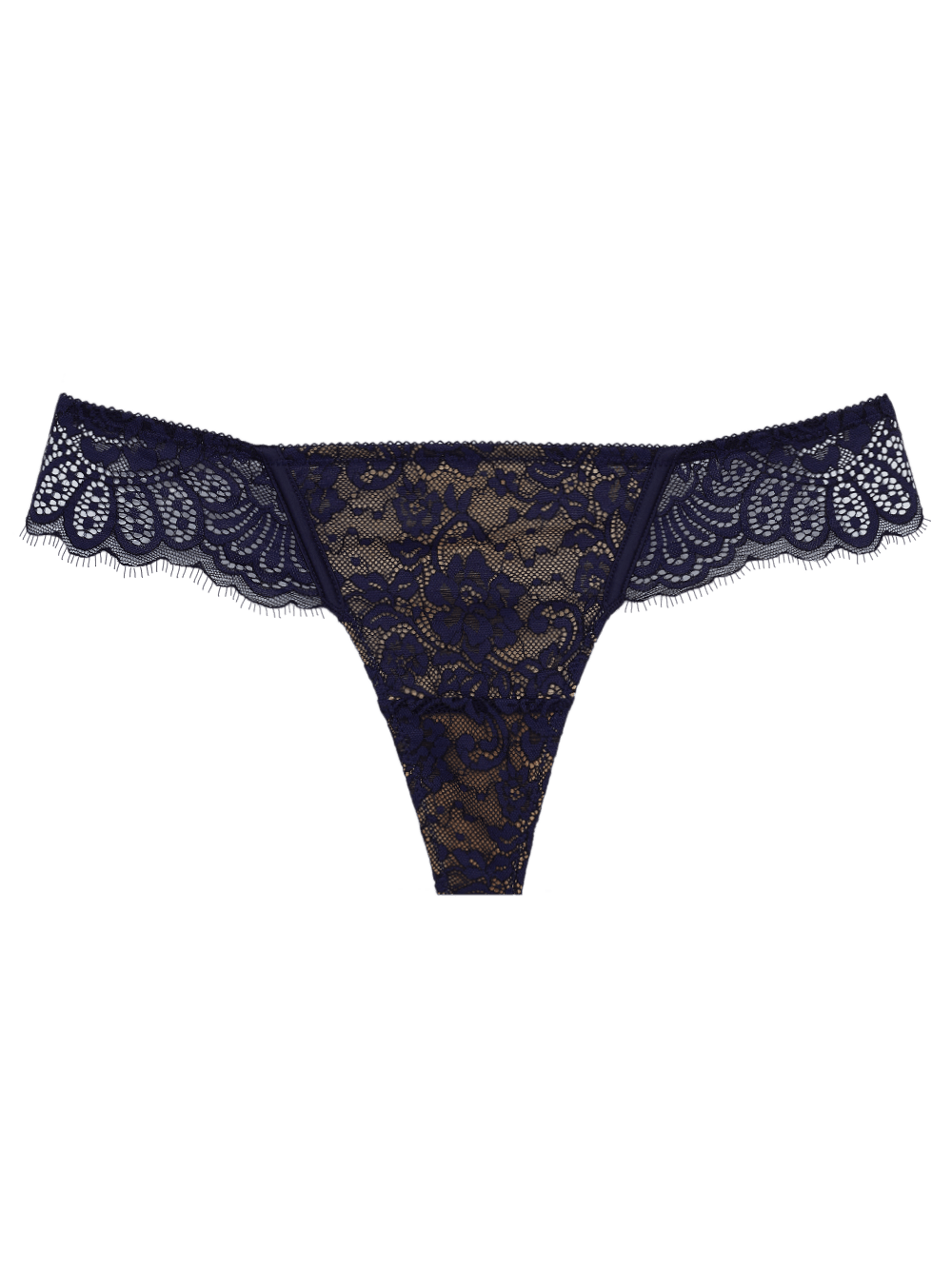 Calcinha Fio Biquíni Renda Love Affair Evening Blue
