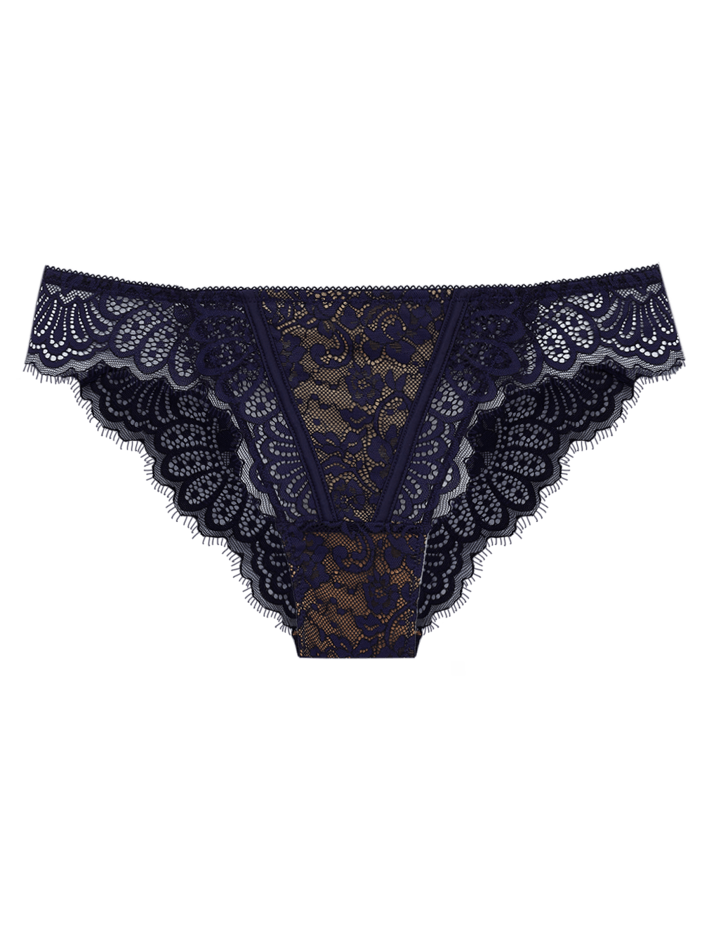 Calcinha Biquíni Renda Love Affair Evening Blue